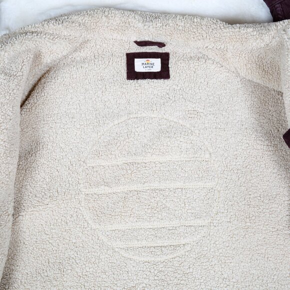 MARINE LAYER Boise Corduroy Sherpa Trucker Jacket - Picture 10 of 16